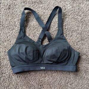 VSX black mesh Sports Bra